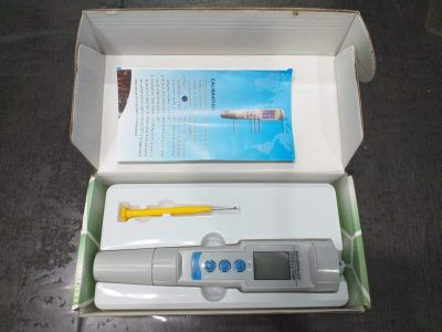 EC meter full